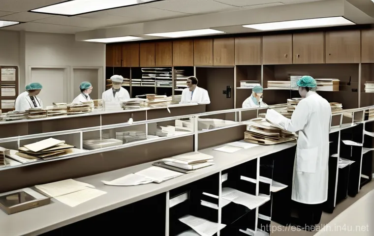 보건학에서의 건강 정보 시스템 - **Prompt:** A dynamic and illustrative image capturing the evolution of public health information sy...