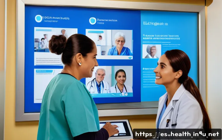 보건학과 글로벌 보건위기 - A modern Latin American rural clinic scene showcasing a diverse group of patients and healthcare pro...