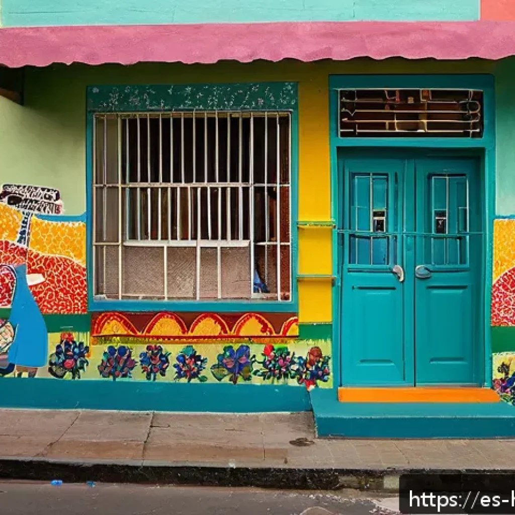 보건학과 의료 보험 - A vibrant community health clinic in a Latin American urban neighborhood, with diverse families rece...